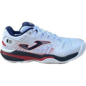 Resim Joma Slam Junior 2302 Beyaz Çocuk Tenis Ayakkabısı 