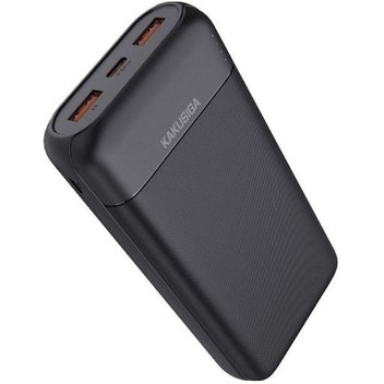 Kakusiga 20000 Mah 3 Portlu Powerbank Taşınabilir Şarj Cihazı