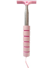 Resim Teleskopik Araba Aynası Sileceği - Paslanmaz Çelik Temizleme Fırçası Pembe 