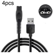 Resim Sones Philips Elektrikli Tıraş Makinesi Pq888 889 4 Adet 5v Usb Şarj Kablosu Std-116 
