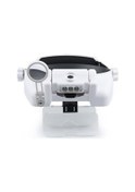 Resim Padalink Usb Şarjlı 3 Led Işıklı Başlık Büyüteci - 5 Değiştirilebilir Lens, 1x-14x Büyütme Oranı, Uygun Okuma-tamir-işleme İçin 