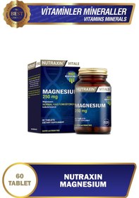 Resim Nutraxin Magnesium 250 Mg 60 Tablet Sitrat 