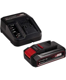 Resim Einhell Te-Sv 18'li Solo Akülü Dikey Süpürge Kırmızı + Pxc Starter Kit Akü 18V 2.5AH+ Şarj Cihazı 900W 
