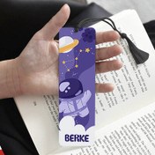 Resim Okuma Hediyesi Şirin Uzaylı Desenli Kitap Ayracı 