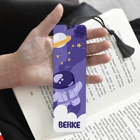 Resim Okuma Hediyesi Şirin Uzaylı Desenli Kitap Ayracı 