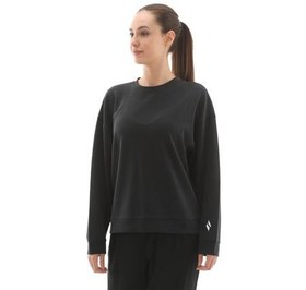 Resim Skechers W Lounge Loose Crew Neck Kadın Sweatshirt Siyah 
