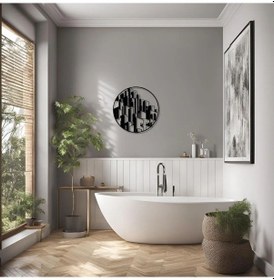 Resim Dekoratif Metal Sanatı Bloklar Blocks Metal Duvar Tablosu Soyut 