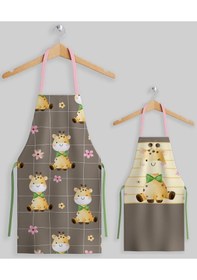 Resim Ays Home Animal Anne Çocuk 2'li Mutfak Önlüğü Seti 
