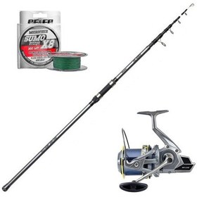 Resim Effe Fighter 9000 - Okuma Alaris Tele 420cm Surf Olta Seti 