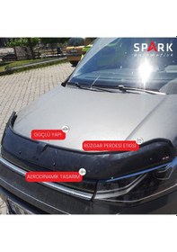 Resim Volkswagen Caddy 2021- Yılı Ve Sonrası Uyumlu Kaput Rüzgarlığı 3mm Siyah 