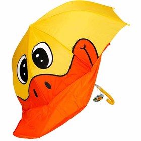 Resim isiltikidsmoda 2986 Ördek Şekilli Çocuk Şemsiyesi 45 Cm-Sunman 