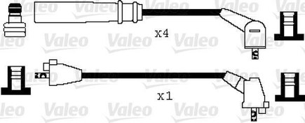 Resim ATEŞLEME KABLO TK. DAIHATSU CHARADE 16V 96 99 