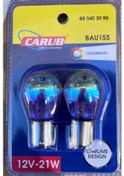 Resim Carub Diadem sinyal Ampülü Güçlü Işık Py21W Tek Duy 12V 2 adet 