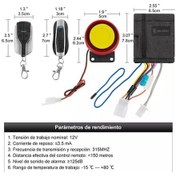 Resim Pazly 125db Motosiklet Alarmı - Uzaktan Kumanda, Çalıştırma/durdurma, Titreşim Sensörlü, 2 Kumanda - Güvenlik Ve Konfor İçin Mükemmel Seçim 