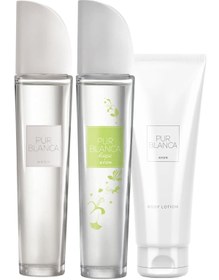 Resim Avon Pur Blanca Pur Blanca Hope Kadın Parfüm Ve Pur Blanca Vücut Losyonu Paketi 