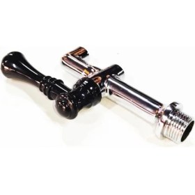 Resim Sern 1/2 arka diş çevirmeli göstergesiz kahveci metal musluk 