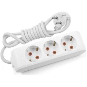 Resim VİKO Üçlü Uzatma Kablosu 20 Metre 3x2,5mm Fiş Priz Tse 3lü 20 Metre Grup 