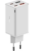 Resim BAZAARİO GaN 6 Pro 2C+2U 65W Şarj Cihazı-Beyaz BZRİO 1116346 