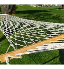 Resim Tekno Trust Ip Tek Kişilik Hamak - Tek Kişilik Örgü Hamak - Tek Kişilik Eko Hamak - Çocuk Hamak (95X120CM) Tek 