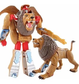 Resim Erdo Ticaret Buğz Robota Dönüşen Aslan Oyuncak - 82076 