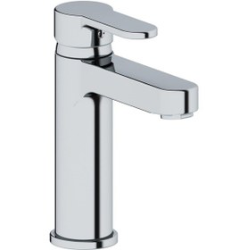 Resim Adell Lento Lavabo Bataryası Medium Parlak Krom 