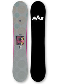 Resim Mas Snowboard Karamel 25 Çok Renkli 