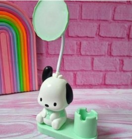 Resim Sensoria Sevimli Köpek Pochacco Masa Lambası Kalemtıraş Kalemlik Çocuk Odası Gece Lambası Usb Şarj 2 Kademeli 