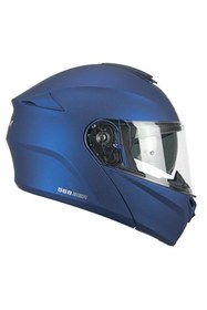 Resim CGM 568A BER MONO ÇENE AÇILIR MOTOSİKLET KASKI MAVİ / 