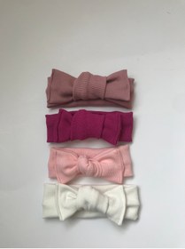 Resim nisbutik aksesuar Nisbutik 4'lü Bandana Bebek Hediyelik Set 