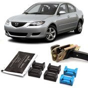 Resim BARRER Mazda 3 Sedan Kapı Gergi Kolu (limitör) Tamir Kiti (2 Kapı Set) 2003-2017 Uyumlu 