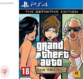 Resim GTA The Trilogy The Definitive Edition PS4 Oyunu 