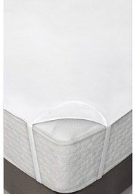 Resim Divanev Battal Çift Kişilik 220x200 Cm Mikro Kumaş Köşe Lastikli Alez Sıvı Geçirmez Mikro Alez Beyaz 