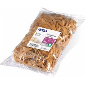 Resim Geniş Ambalaj Lastiği %100 Kauçuk 500Gr Lacco 