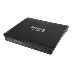 Resim S-Lınk SL-DRW06, USB 3.0, External, Siyah, Slim, Cd-R/dvd-R/rw Optik Okuyucu/yazıcı 