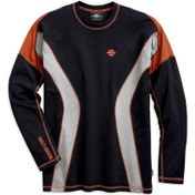 Resim Harley-Davidson Men's Performance Long Sleeve Tee With Coolcoretechnology 