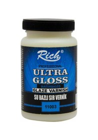 Resim Rich Ultra Gloss Su Bazlı Sır Vernik 250 Cc 11003 