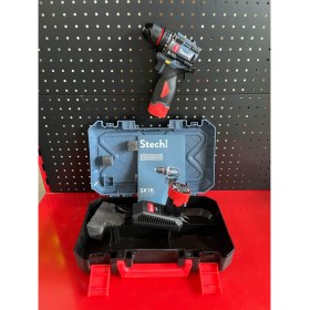 Resim Stechend SX16 Akülü Matkap (Darbesiz) 2 x 2 Amper Akü (16V) 