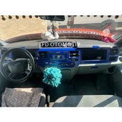 Resim Ford Transit 2006 / 2013 Jumbo Mavi Renk Konsol Maun Kaplama 