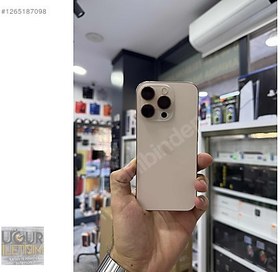 Resim Apple iPhone 16 Pro İkinci El TR | 256 GB | Çöl Titanyum 
