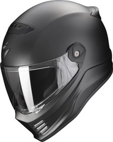 Resim Scorpion Covert FX Kapalı Motosiklet Kaskı Mat Siyah 
