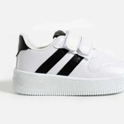 Resim GAK RUN Unisex Çocuk Lastikli Ve Cırtlı Rahat Sneaker Spor Ayakkabı 