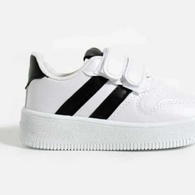 Resim GAK RUN Unisex Çocuk Lastikli Ve Cırtlı Rahat Sneaker Spor Ayakkabı 