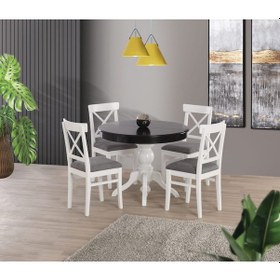 Resim Siyah 100 100+30 Fiskos Açılabilir Lake Masa Siyah 