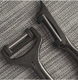 Resim Solingen Yan Ve Düz Soyacak 2'Li Siyah Çok Renkli 