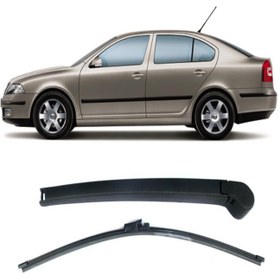 Resim SKODA OCTAVİA ARKA SİLECEK KOLU VE SÜPÜRGESİ 2004--2013 