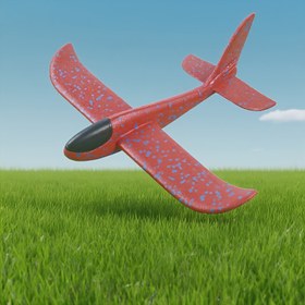 Resim Çocuklar için Dev Köpük Uçak Fırlatıcı - Renkli, Dayanıklı Plastik, Açık Hava Aile Eğlencesi İçin Kolay Fırlatma, Arka Bahçe Oyunları ve Bağlantı Aktiviteleri İçin Mükemmel, Eğlenceli Tasarım, Sağlam Yapı 