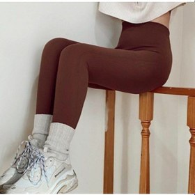 Resim Noa Noa Toparlayıcı Dikişsiz Fitilli Taytkahverengis/M Kahverengi 