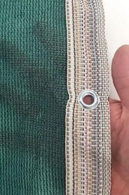 Resim %95 Güneş Geçirmez Gölgelik File, Gölgeleme Tülü, Çit Filesi, Balkon Gölgeliği 14x12 m2 -Yeşil 