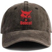 Resim Qianyi Bobcat Beyzbol Şapkası Erkek Kadın Ayarlanabilir Retro Açık Yaz Şapka Mz-287 Koyu Mor Ayarlanabilir 