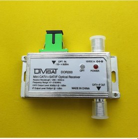 Resim Divisat Dot200 - Fiber Optic Receiver - Catv + Sat Agc 47-2150Mhz 